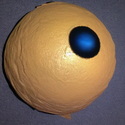 Image similar to planet saturn made out of cardboard highly detailed