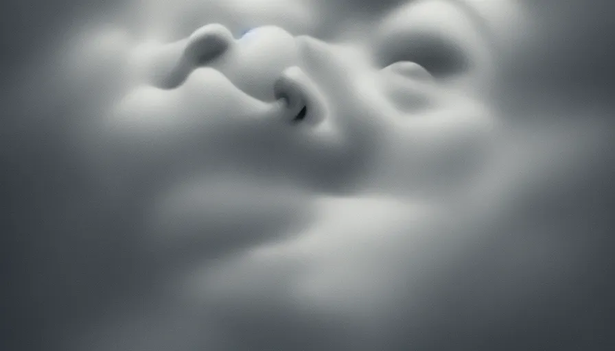 Prompt: face in the clouds, face made out of clouds, intricate,, highly detailed, digital painting, smooth, sharp focus, illustration, art by gustave dore, octane render