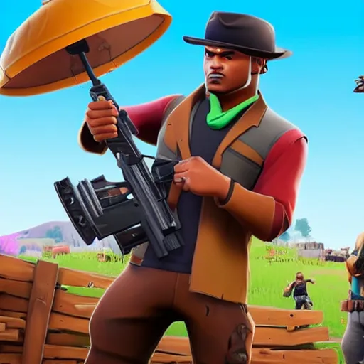 Prompt: gaucho skin on fortnite