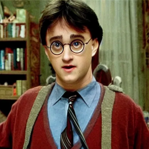 Prompt: tom hanks as harry potter