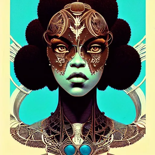 Image similar to portrait soft light, by killian eng and joe fenton and martin deschambault and conrad roset, inspired by afropunk and art deco, brown and blue, etching, fine, sharp high detail,