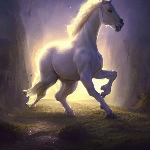 Prompt: a giant white chess horse piece, glowing chess horse pawn, glowing chess horse knight, chess horse knight, chess knight, chess knight, battlefield background, bright art masterpiece artstation. 8 k, sharp high quality artwork in style of jose daniel cabrera pena and greg rutkowski, concept art by tooth wu, hearthstone card game artwork, chess horse
