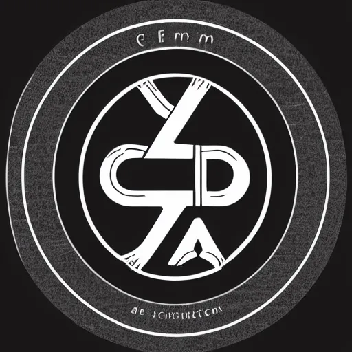 Prompt: the initials 'C.E.' as a logo for a web developer. black letter text. gothic serif font. typeface is nerdy. black and white, flat colors. vector image. clean lines.