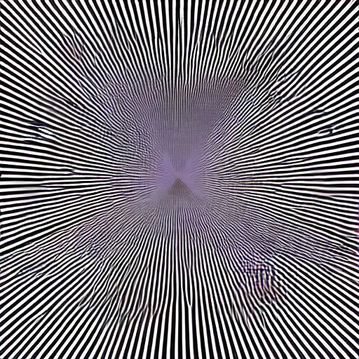 Prompt: beach house album artwork, op art, album cover