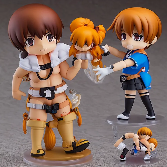 Prompt: fred f ’ instones, an anime nendoroid of fred flinstones, figurine, detailed product photo