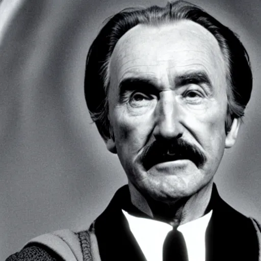 Image similar to Robert Hardy as Count Dooku