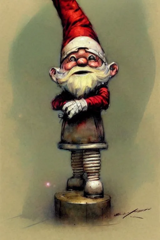 Image similar to ( ( ( ( ( 1 9 5 0 s robot knome. muted colors. ) ) ) ) ) by jean - baptiste monge!!!!!!!!!!!!!!!!!!!!!!!!!!!!!!