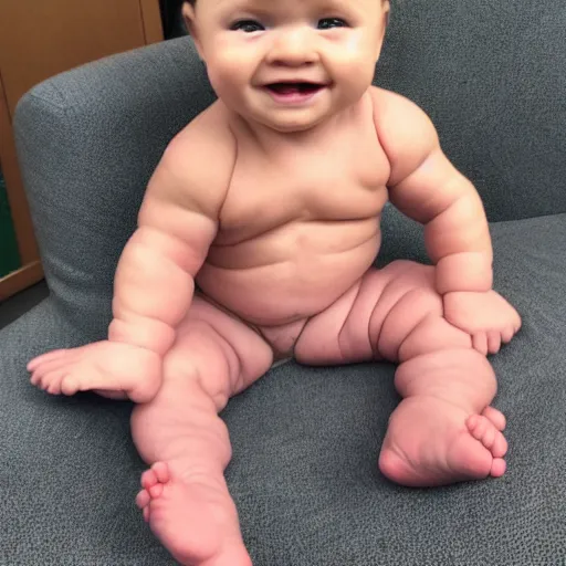 Image similar to baby hulk