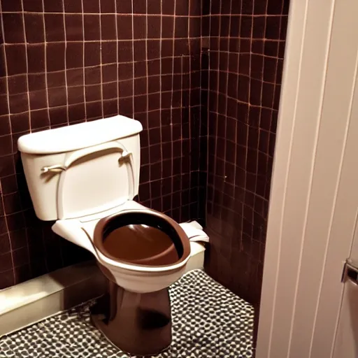 Image similar to toilet with brownies