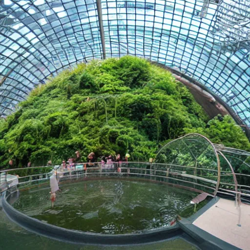 Image similar to biodome in nyc