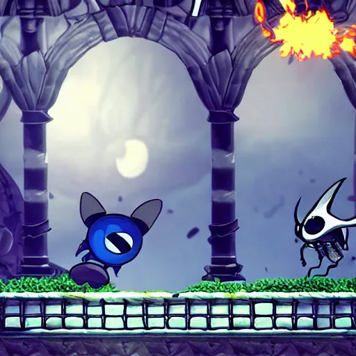 Image similar to hollow knight screenshot