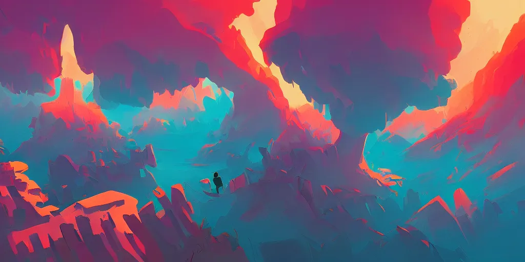 Prompt: Concept Art of cinematography of Terrence Malick film by Anton Fadeev