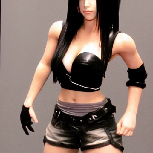 Prompt: tifa from ff 7