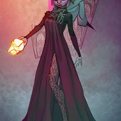 Image similar to a beautiful female necromancer raising the dead