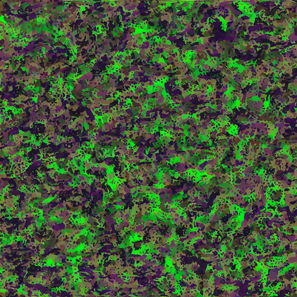Image similar to shape of toads, error, camouflage pattern, camo made of frogs, minimal, abstract, acrylic, oil, clay, line work, mixed, stipples, glitch, datamosh, data, cybernetic, splotches, painting, dark, eerie