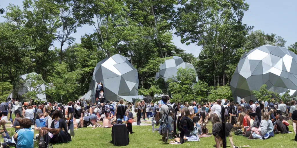 Prompt: 6 th future buckminster fuller festival