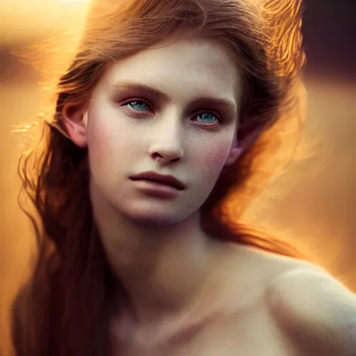 Prompt: photographic portrait of a stunningly beautiful english female in soft dreamy light at sunset, contemporary fashion shoot, by edward robert hughes, annie leibovitz and steve mccurry, david lazar, jimmy nelsson, extremely detailed, breathtaking, hyperrealistic, perfect face, octane render