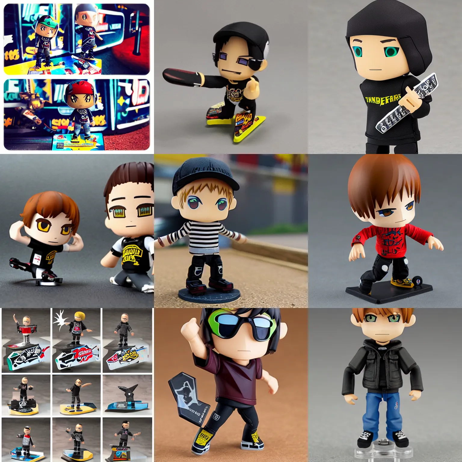 Prompt: tony hawk nendroid