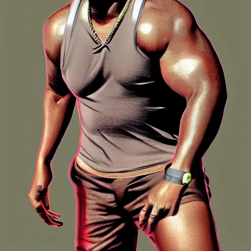 Image similar to kevin hart overweight, ultra realistic, detailed, prefect recreation, digital art,