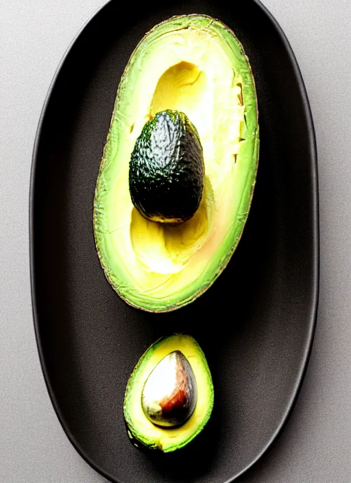 Prompt: jeff goldblum avocado