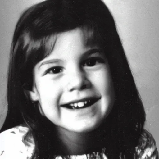 Image similar to a photo of young sanda bullock as a child