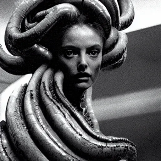 Prompt: medusa, still from the movie alien