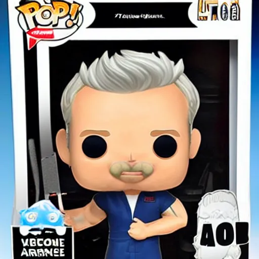 Image similar to gordon ramsay funko pop