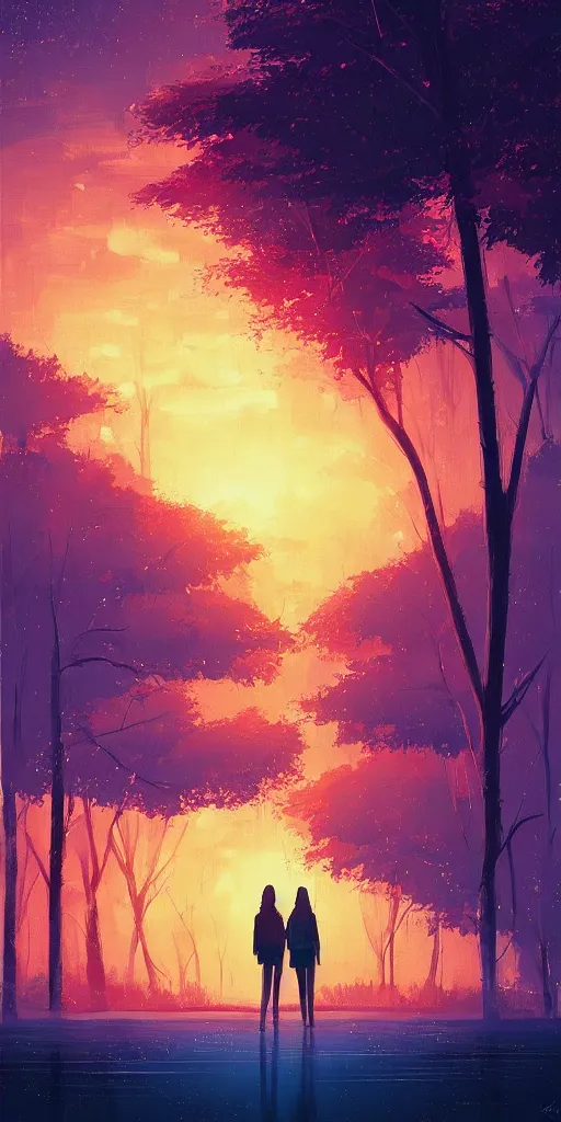Prompt: maybe you can show me how to love, maybe by alena aenami