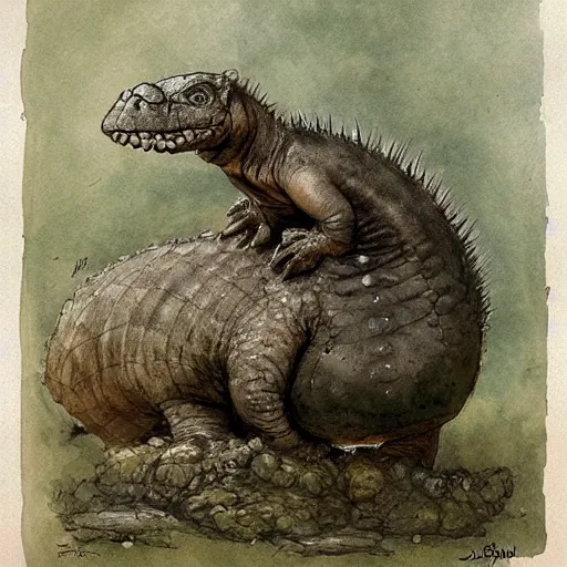 Image similar to ( ( ( ( ( cute looking shy cartoon little komodo ) ) ) ) ) by jean - baptiste monge!!!!!!!!!!!!!!!!!!!!!!!!!!!