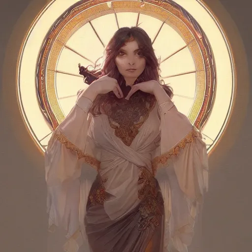 Image similar to full figure ultra realistic illustration, to ooster, beautiful, intricate, elegant, highly detailed, digital painting, artstation, concept art, smooth, sharp focus, illustration, art by artgerm and greg rutkowski and alphonse mucha