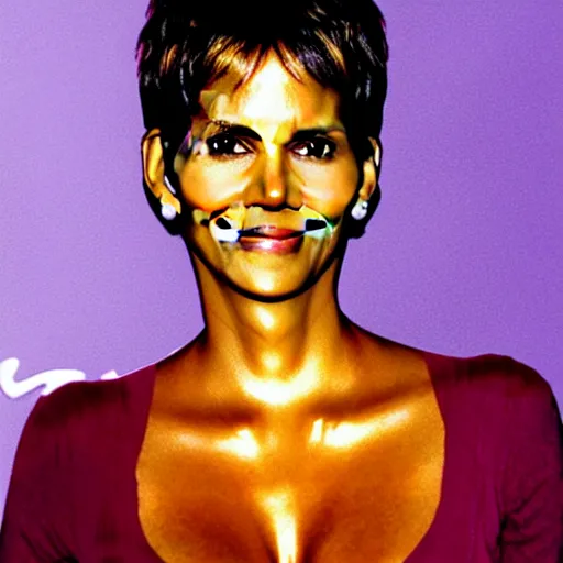 Image similar to halle berry as a berry fruits