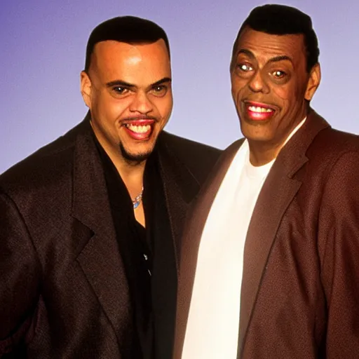 Image similar to sinbad and arsenio