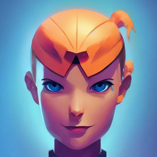 Image similar to face icon stylized minimalist megan man x, loftis, cory behance hd by jesper ejsing, by rhads, makoto shinkai and lois van baarle, ilya kuvshinov, rossdraws global illumination