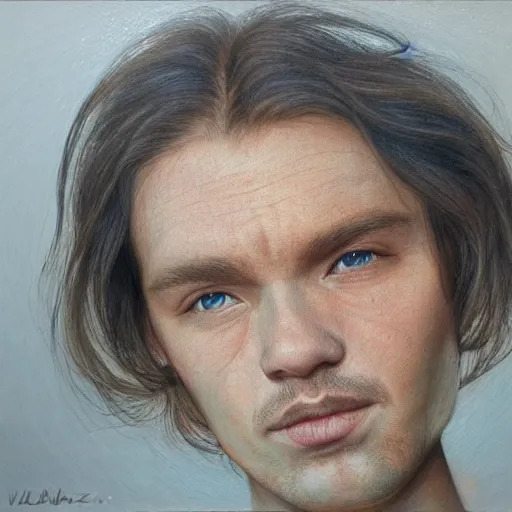 Image similar to Vladislav Uzarov, hyper realistic, highly detaild