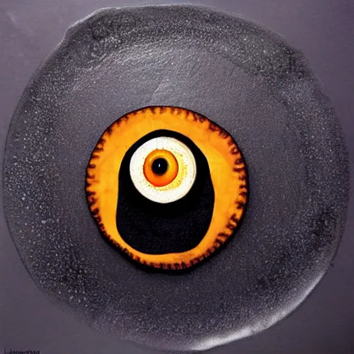 Image similar to sauron eye pancake