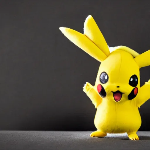 Image similar to model pikachu pikachu at a model photoshoot