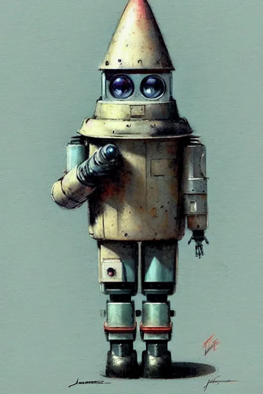 Image similar to ( ( ( ( ( 1 9 5 0 s retro future robot android knome. muted colors. ) ) ) ) ) by jean - baptiste monge!!!!!!!!!!!!!!!!!!!!!!!!!!!!!!