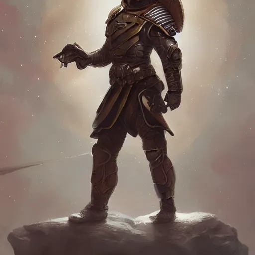 Image similar to space roman soldier, D&D, fantasy, elegant, hopeful, muscular, highly detailed, digital painting, artstation, concept art, smooth, sharp focus, illustration