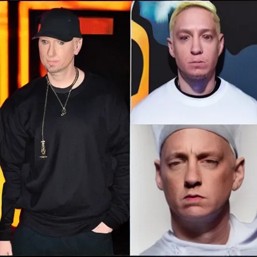 Prompt: Eminem as a Jedi