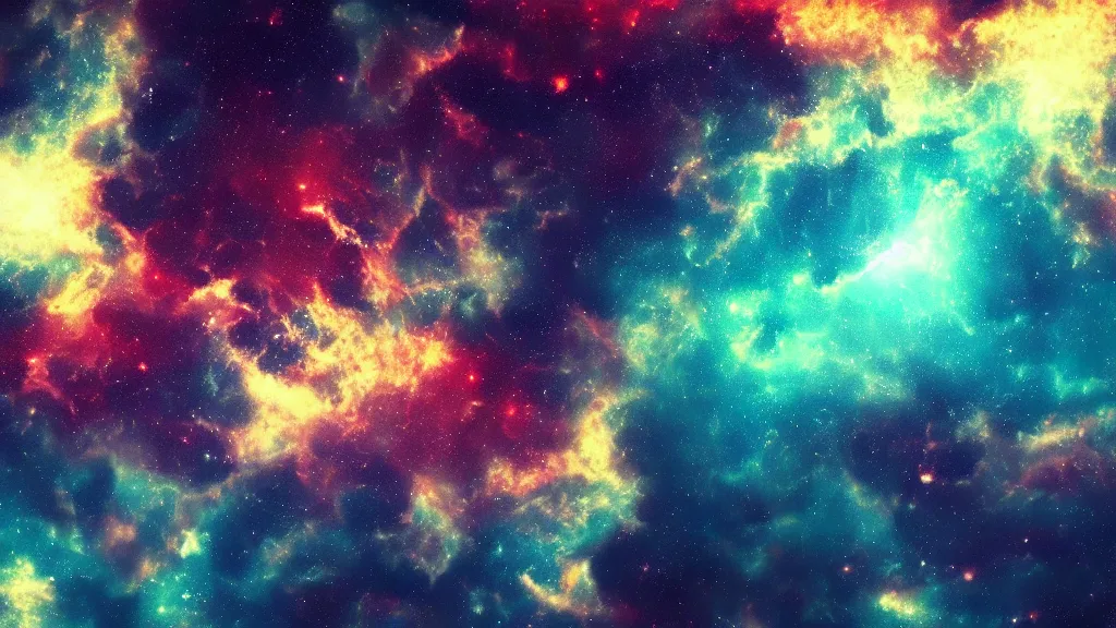 Image similar to endless sky, epic digital art, nebulae, wallpaper