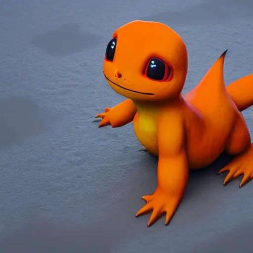 Prompt: charmander made of snow, concept art, octane render, unreal engine 5, highly detailed, high quality, 8 k, soft lighting, realistic face, path traced