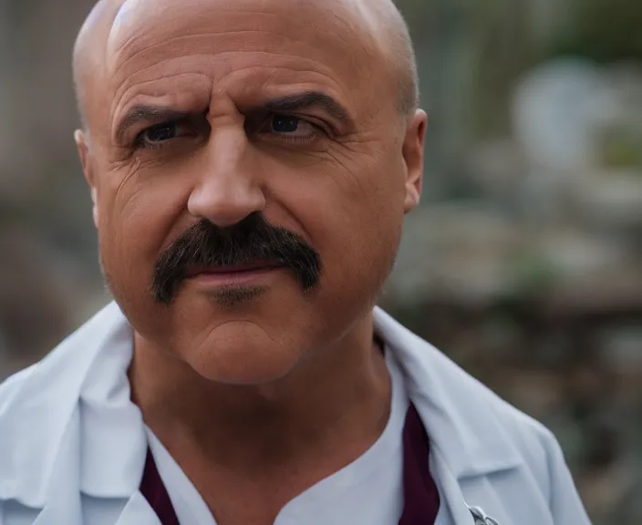 Prompt: doctor phil in the multiverse of madness, cinematic, mystical, magical, anamorphic, dramatic, 4 0 mm f / 2. 8