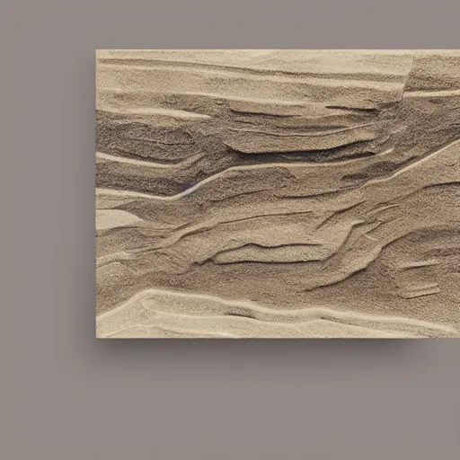 Image similar to masterpiece abstract intricate painting of detailed highly layered angled rocky field along a landscape surface of rectangular shapes. thin pencil rough sketch lines slanting down provide a sense of movement. drone view. beautiful use of light to create a sense of a stony surface. using architectural techniques with an engineering quality and a rich dark earthy color palette, providing a mathematical feel.