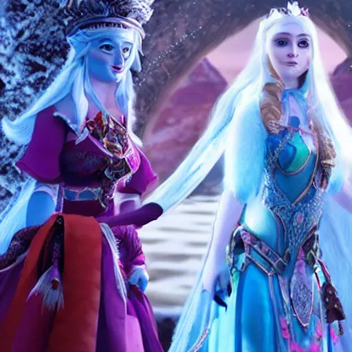 Image similar to still of a film with Crystal Maiden