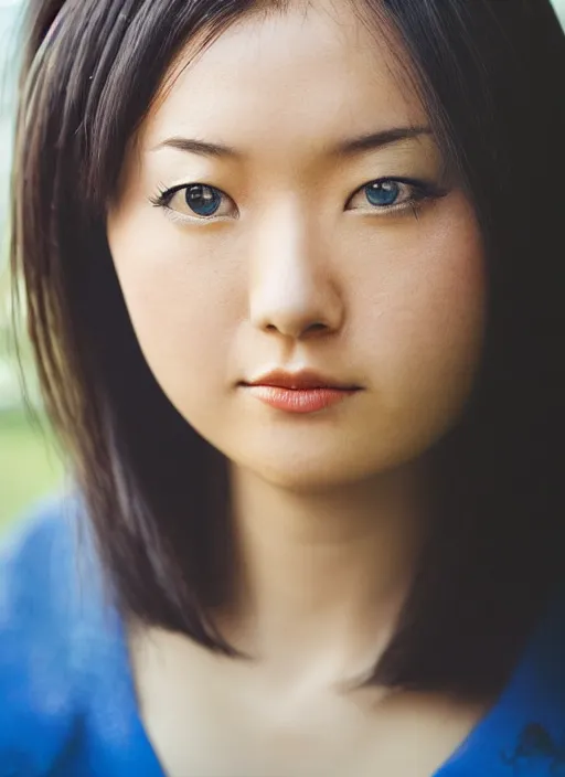 Image similar to A full portrait photo of fubuki, f/22, 35mm, 2700K, lighting, perfect faces, award winning photography.