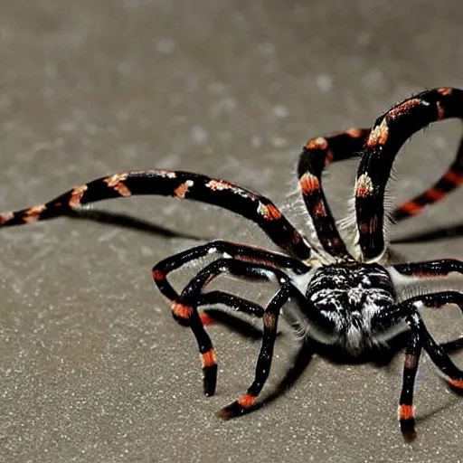 Prompt: spider snakes can fly now (REUTERS)