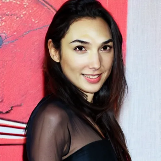 Prompt: japanese eyes, african nose gal gadot