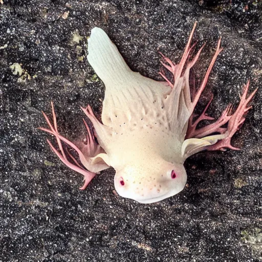 Image similar to an axolotl