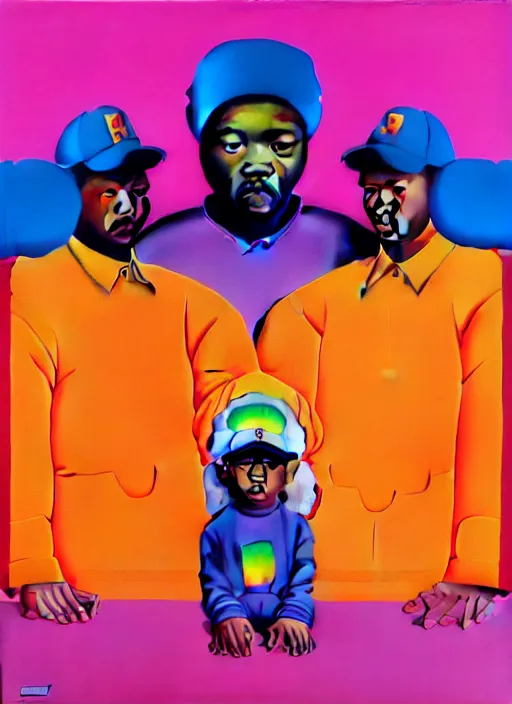 Image similar to hiphop cover by shusei nagaoka, kaws, david rudnick, airbrush on canvas, pastell colours, cell shaded, 8 k,