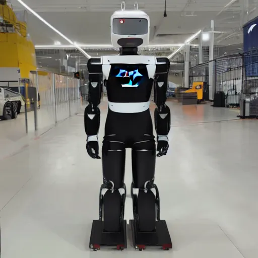 Prompt: tesla humanoid robot